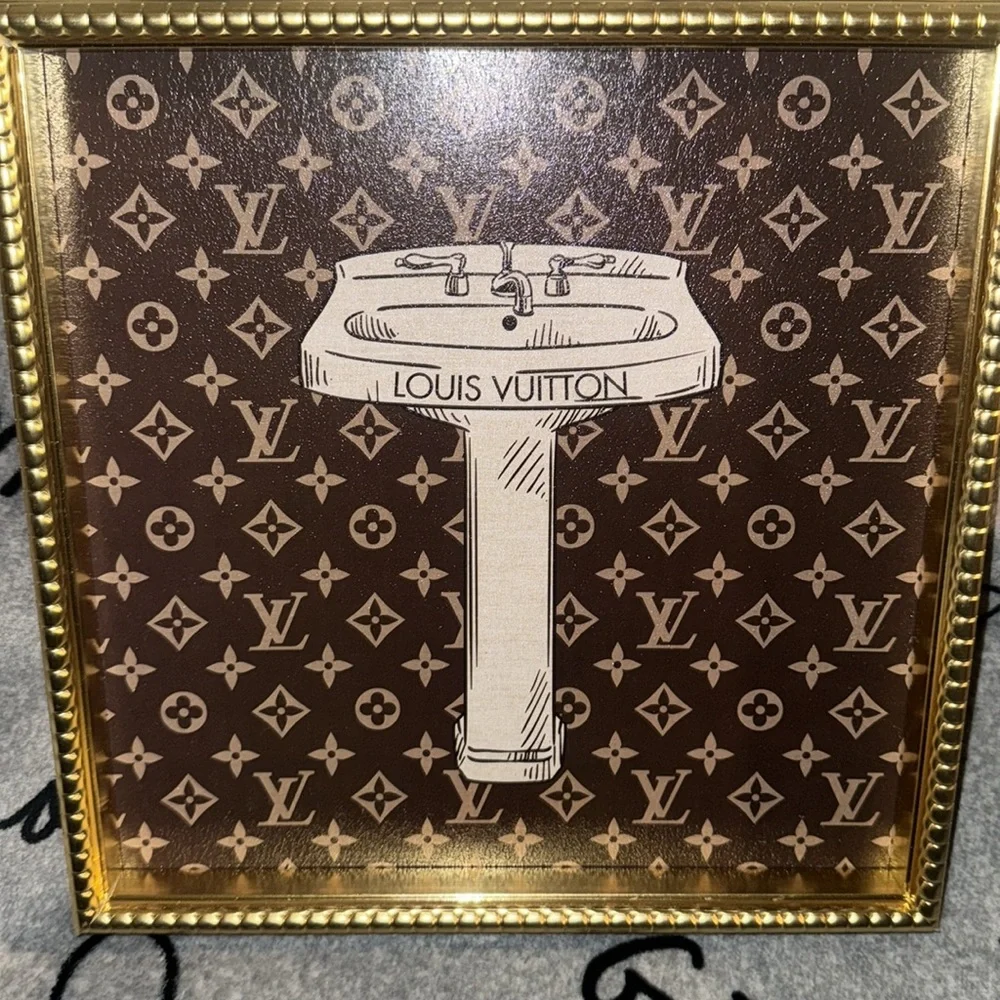 “The Royal Sink” Canvas Wall Art Decor- 12x12 New - Picture 3 of 3
